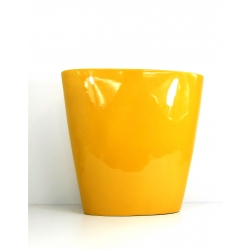 Wazon ceramiczny Żółty XXL